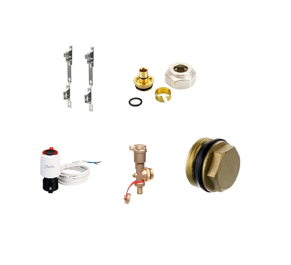 DANFOSS 8 AĞIZLI KOLLEKTÖR SETİ (ALT-ÜST)-088U0508